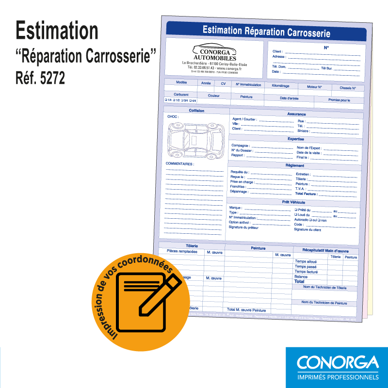 Estimation Réparation Carrosserie