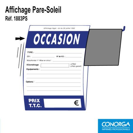Affichage Pare-Soleil
