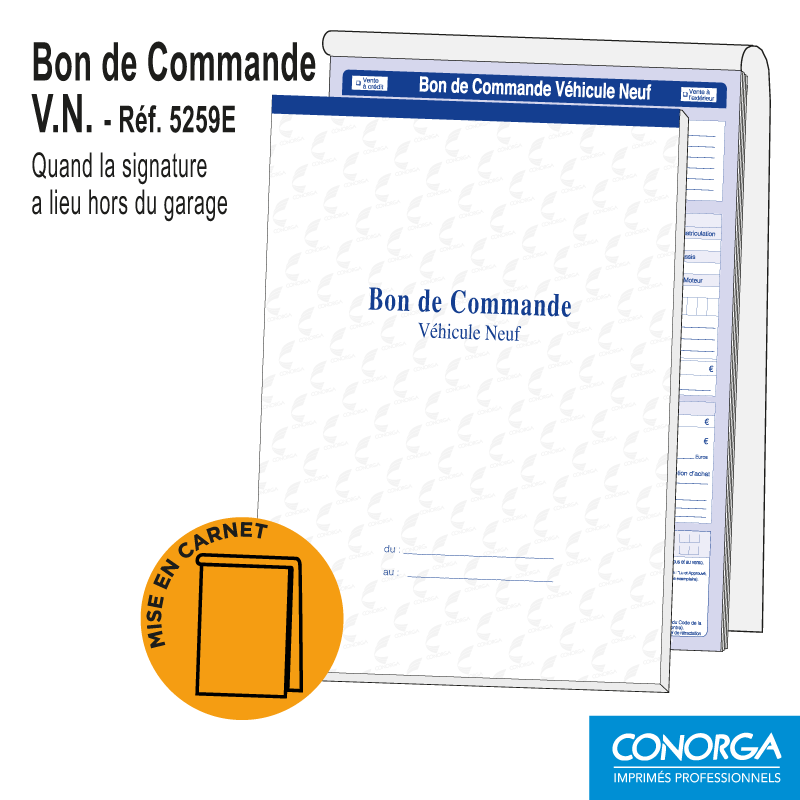 Bon de Commande V.N. Rétractation