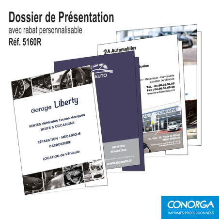 Dossier de Présentation Client à 1 Rabat personnalisé