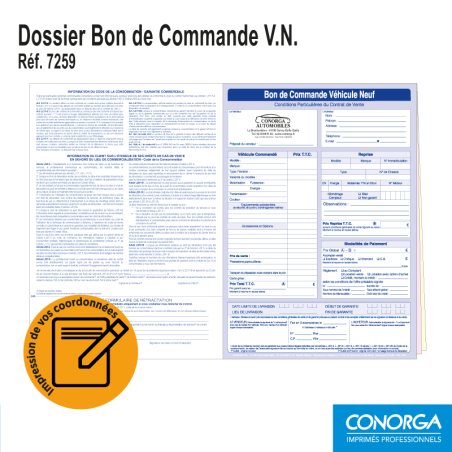 Dossier Bon de Commande V.N.