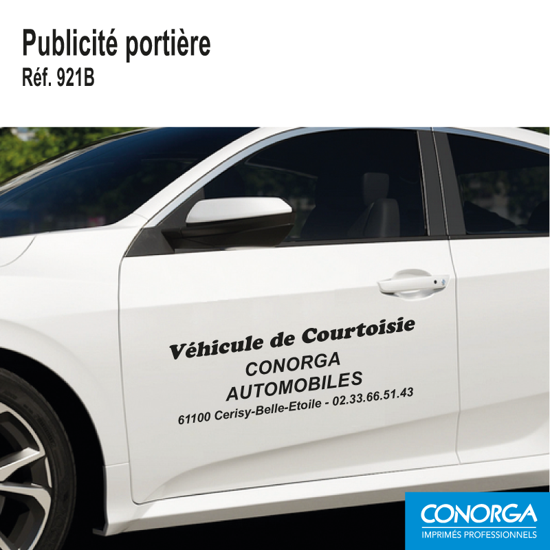 Lettrage Véhicule Portière