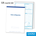 Carnet Ordre de Réparation Voiture A4