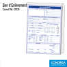 Carnet Bon d'Enlèvement