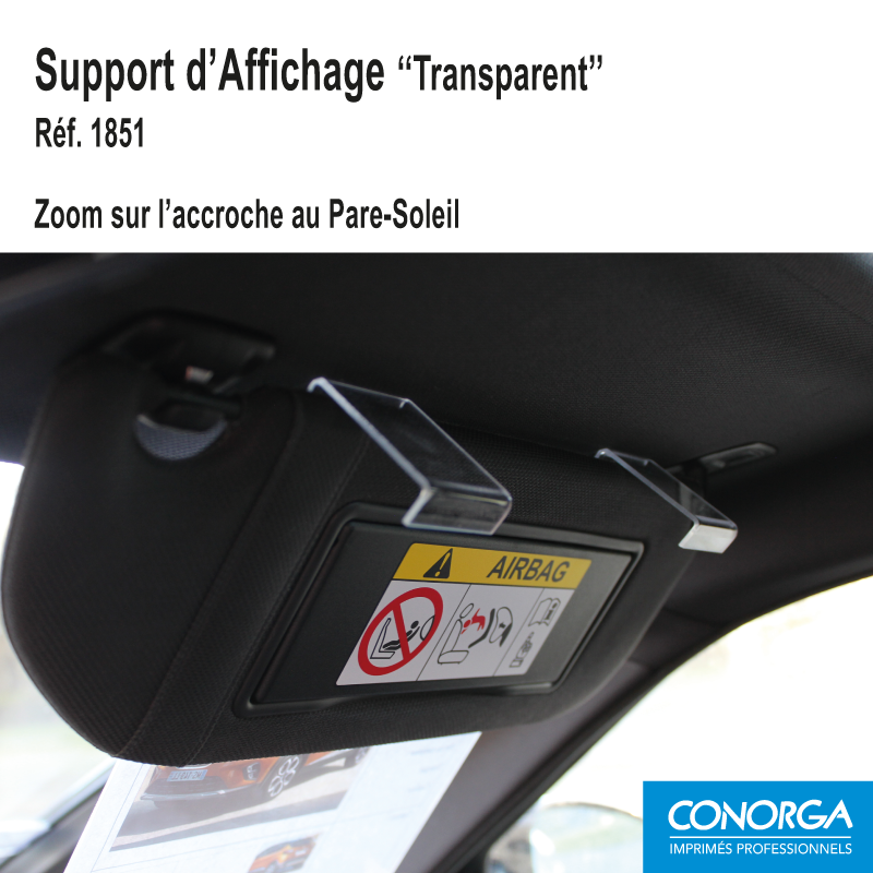 Zoom sur la fixation Pare-Soleil