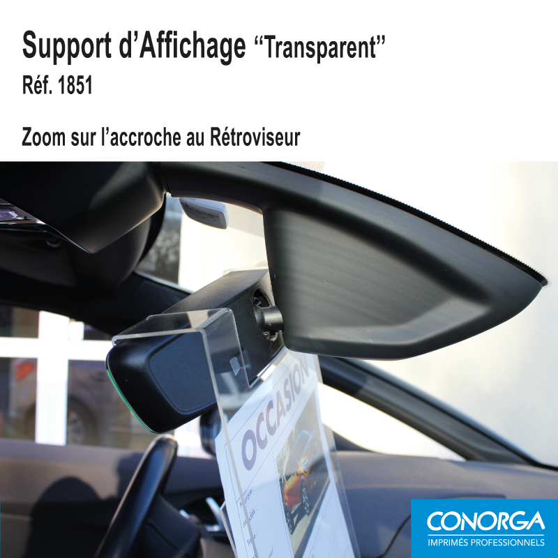 Zoom sur la fixation Rétroviseur