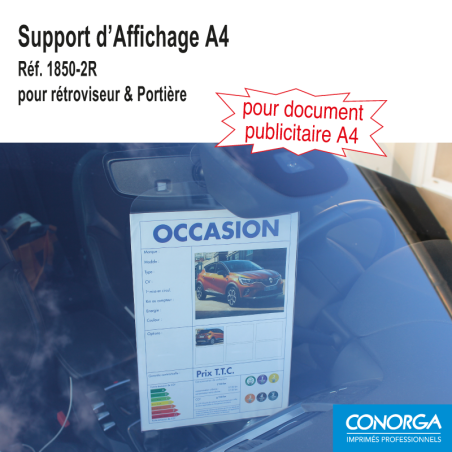 Support d'Affichage Rétroviseur