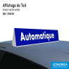 Affichage de toit magnétique - Automatique - Bleu