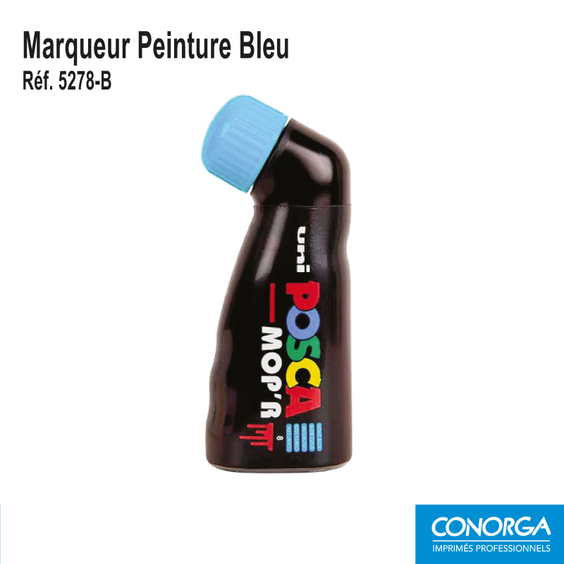 Marqueur XXL Pare-Brise - Bleu