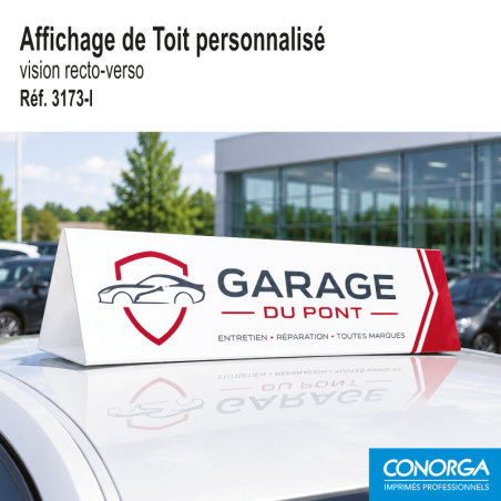 Affichage de toit - Personnalisé