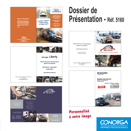 Chemise de Présentation Client Simple