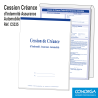 Carnet de 50 liasses Cession de Créance d'Assurance Automobile triplicatas autocopiantes