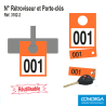 Porte Clé Numéro Rétroviseur (lot de 200)