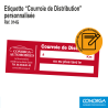 Etiquettes Courroie de Distribution Personnalisées