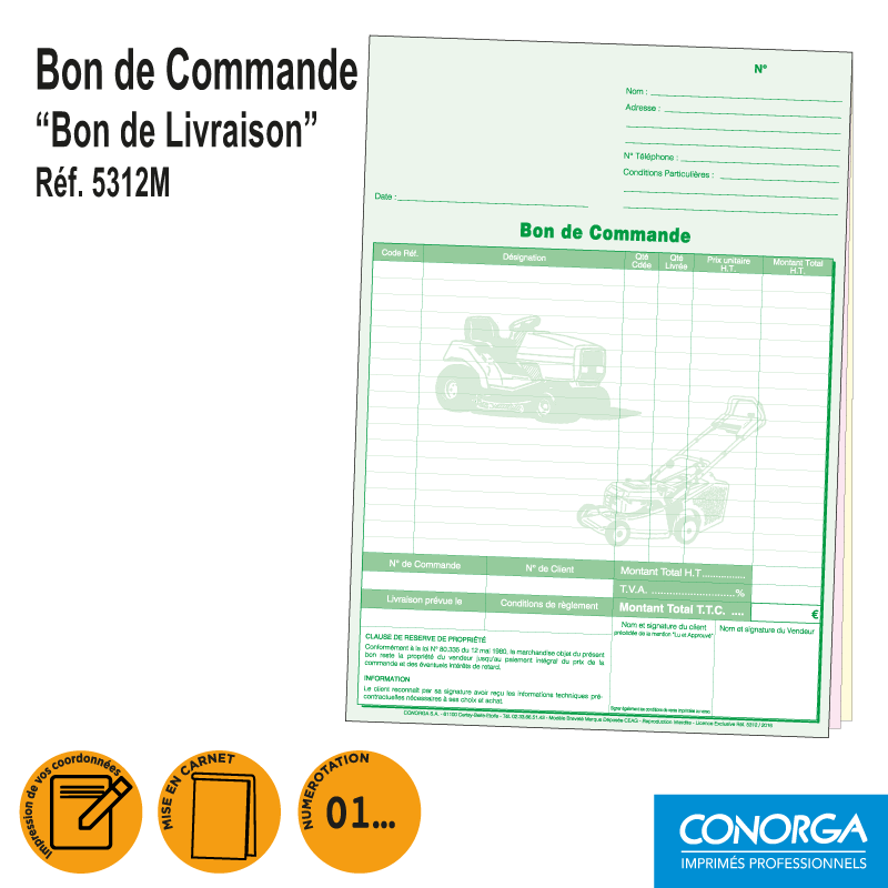 Bon de Commande / Bon de Livraison