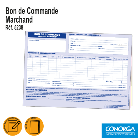 Bon de Commande Marchand