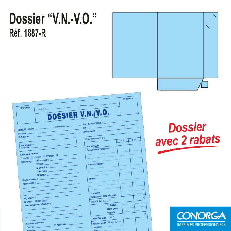 Dossier Polyvalent V.N. et V.O. - 2 Rabats